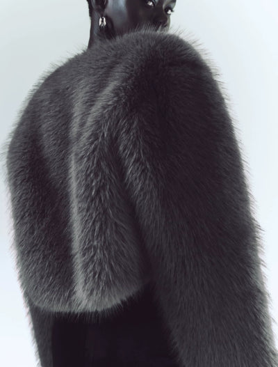 Virale Furry Jacke