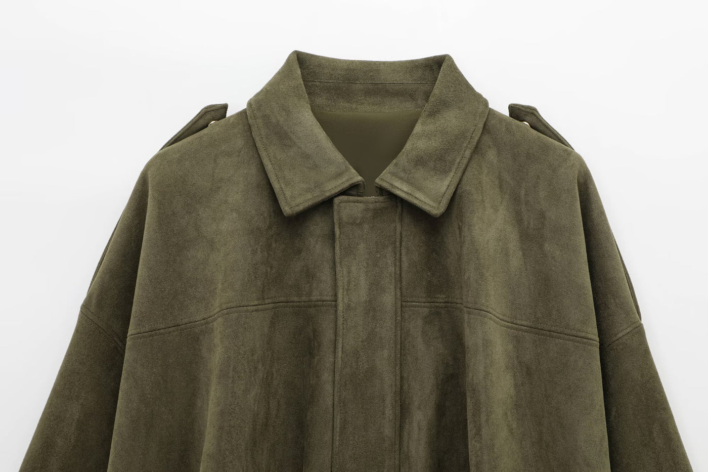 FAUX BOMBER JACKET
