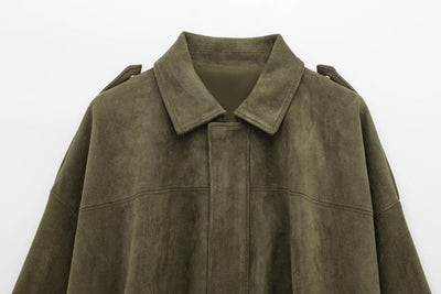 FAUX BOMBER JACKET