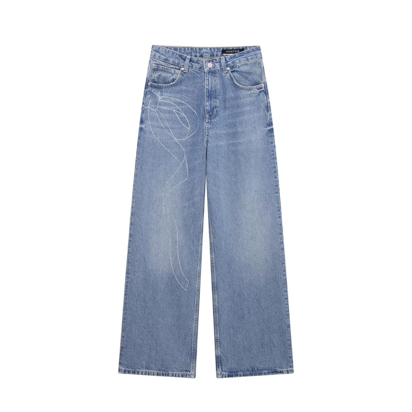 Glitzer Bow Jeans